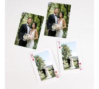 Generico Carte da gioco foto personalizzate - Deck personalizzato con le tue immagini, unico per la famiglia e gli amici, favore di nozze