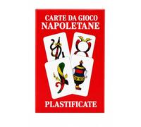 Generico Carte da Gioco Napoletane Plastificate | Mazzo Italiano, Per Briscola, Per Scopa, Per Tressette