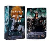 Generico Carte di tarocchi - 78 pezzi set di tarocchi classici | Astrologia Fortune Raking Cards con guida | Emotional Insight Divinazione Board Game | Strumento di lettura delle relazioni personali