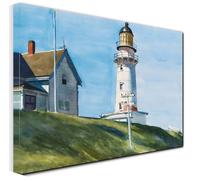 Generico CARTELLA 1 (HOPPER - Il faro a two lights, 30X25 CM)