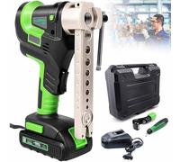 Generico Cartellatrice Elettrica a Batteria per Tubi in Rame,Strumento per Svasatura Tubi Eccentrici a 45 °,per Tubi in Rame/Alluminio，1/4" - 3/4" Espansore per Tubi Idraulici