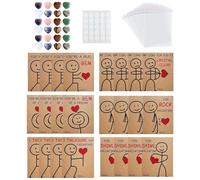 Generico Cartoline Di San Per Bambini,Ricordo per Feste con Cristalli a Forma di Cuore | Favore per lo Scambio di San,Per Bambine Bambini Amici Insegnanti Classe Scuola Asilo Festa