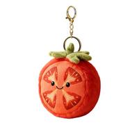 Generico Cartoon Bag Pendant - Tomato Bag Charm,Plush Backpack Ornament For Teens Adults Students Teachers Collectors Food Lovers Office Travel Shopping Party Favors Suitcases Wallets
