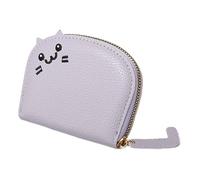 Generico Cartoon Cat Wallet Credit Card Pouch - Wallet Pouch,PU Leather Change Purse Walletss | Zipper Card Cases Holder for Girls & Women