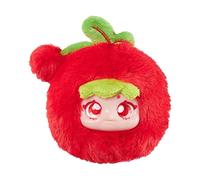 Generico Cartoon Plush, Fruit Figure Plush, Cartoon Stuffed Toys Doll, Cute Ornament, Decorative Gift for Birthday Christmas Halloween, Sofa Bedroom Car Decor, Red, 1 Piece