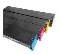 Generico Cartuccia toner colore, compatibile con Sharp, MX60 MX61 | Nero ciano magenta giallo, per MX-3050 MX-3051 MX-3070 MX-3071 MX-3550 MX-3551(BK)