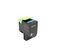 Generico Cartuccia toner, compatibile con Lexmark, CS317dn CS417dn | CS517de CX317dn CX417de CX517de, per la sostituzione ordinaria dei consumi(1PCS Cyan EU 3K)