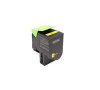 Generico Cartuccia toner, compatibile con Lexmark, CS317dn CS417dn | CS517de CX317dn CX417de CX517de, per la sostituzione ordinaria dei consumi(1PCS Yellow EU 3K)