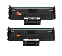 Generico Cartuccia toner, compatibile con Samsung, MLT-D111S M2020 | M2021, M2022, D111S, M2070, M2070F, M2071, M2071FH; toner nero; chip incluso(2 Pcs)