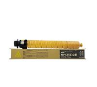 Generico Cartuccia toner per copiatrice, compatibile con Ricoh, MPC3503 | C3003 C3004 C3503 C3504, nero ciano magenta giallo, chip universale(Y)