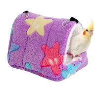 Genérico Casa degli Invernali - Casa Amaca Calda per nascondiglio dei pappagalli | Comodo capanno per amache, Grotta per Piccole Case di Animali per pappagalli e piccioncini