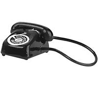 Generico Casa delle Bambole in Miniatura Telefono d'Epoca Casa delle Bambole Modello Giocattolo vivido Decorazione in Miniatura della casa delle bamboleDeft è Stato elaborato