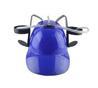 Generico Caschi Guzzler Birra Soda | Cappello da festa per bere - Caschi da bevitore di birra e bibite, regalo per feste con cinturino regolabile, rosa giallo rosso blu