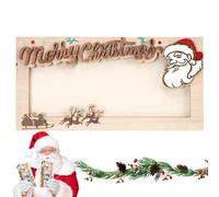 Genérico Cash Holders - Money Holder | Money Cards Holder For Holidays Lovers Families, Money Cards Holder Funny Christmas Cards, Wood Decorations Cash Holder Favor, Exquisite Decorations