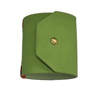 Generico Cash Wrap Wallet with Clasp, Slim Leather Fast Access Money Holder, Quick Cash Organizer with Elastic Bands