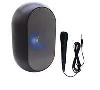 Generico Cassa Bluetooth Portatile 50 Watt, Subwoofer 6,5" Retroilluminazione LED, Batteria Ricaricabile, Microfono Karaoke, Altoparlante Bluetooth 5.0 MP3/USB/SD 32 x 20 x 20 cm