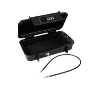 Genérico Cassetta di sicurezza per la camera da, di blocco portatile da viaggio | di sicurezza impermeabile password a 4 cifre, impermeabile per la conservazione di piccoli oggetti, CAS