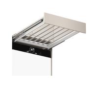 Generico Cassetto porta pantaloni estraibile, cestello estraibile sopra la lavatrice, cestello estraibile for armadio a muro con guide scorrevoli(Color 3,45x45-60cm)