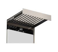 Generico Cassetto porta pantaloni estraibile, cestello estraibile sopra la lavatrice, cestello estraibile for armadio a muro con guide scorrevoli(Color 1,55x45-60cm)