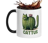 Generico Cat Coffee Mug - 11oz Ceramic Cup, Cute Animal Design Drinkware with Handle, Funny Coffee Mug for Home Office Desk Use, Novelty Coffees Cup, Everyday Beverage 330ml
