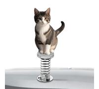 Generico Cat Dashboard Decorations - 2D Cat Head-Shaking Figurines - Car Dashboard Accessories - Ideal for Men Women Board Computer Desk Holiday Office Interior