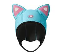 Generico Cat Ear Diving Hood Neoprene 3mm Stretch Wetsuit cap Adjustable Thermal Fit Sun Protection Swim | Snorkeling Surfing Water Sports Beach Lightweight Unisex Adult Children Headwear