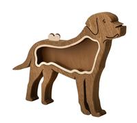 Generico Cat Hair Keepsake, Wooden Cat Shaped, Ashes Storage Box, Decorative Holder, Secure Closure, Ideal for Teeth Nails Bone Puppy Kitten Doggy Animal Lovers Birthday Friends Living Room Desk