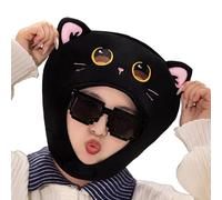 Generico Cat Hat, Cute Cat Ears Hats, Funny Stuffed Animal Caps Decor, Soft Plush Costume Accessory, Warm Cosplay Headwear for Kids, Girls, Boys, Party, Dress Up, Halloween, Photos