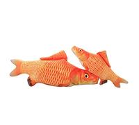 Generico Cat Pet Toy Toy Pesce Gatto Pillow Red Snapper di Pesce Gatto Giochi interattivi Morbidi Peluche del Gatto dei Giocattoli per Interni Gatti Gattino 20CM per l'animale doUtile e Pratico.