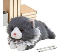 Generico Cat Stuffed Animal | 12inch Realistic Cute Soft Toy - Stuffed Cat Plush for Kids,for Home Office Dorm Car Sofa Living Room Bedroom Birthday Party Holiday