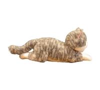 Generico Cat Stuffed Animal - 19.6in Lying Pose Doll Body Pillow, Nurturing Cat Stuffed Animal, Plush Long Plush Toys Soft Cats Sleeping Cushion Sofa Doll Stuffeds Kitten Toys Gift Animals Pillows