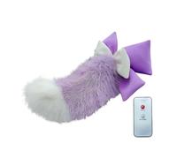 Generico Cat Tail For Car - Wireless Remote Control Self-Adhesive Wagging Decor, Playful Auto Tail Accessory, Interactive Vehicle, Quirky Automotive Ornament | Fun Attachment For Bumper Trunk