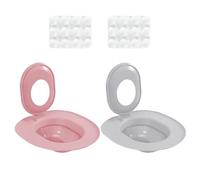 Generico Cat Toilet Accessories - Training Seat | 36.5x36.5x5.5cm Compact Size Potty Tool with Removable Functions, PP Material Bathroom Kit with Indoor Use, Apartment Pet Shop