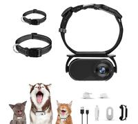 Generico Catcam Pro, Cat Cam Pro Pet Action Camera, Waterproof 1080p pet action camera, Support OTG link, Adjustable collar, Pet Action Camera for Cats & Dogs (Black,8G)