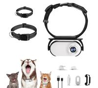 Generico Catcam Pro, Cat Cam Pro Pet Action Camera, Waterproof 1080p pet action camera, Support OTG link, Adjustable collar, Pet Action Camera for Cats & Dogs (White,64G)