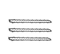 Generico Catena e Barra 10", 39 Maglie, Passo 3/8 | Set catena e barra per seghe elettriche da potatura, struttura in metallo, per taglio del legno(3pcs Chain)