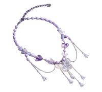 Generico Catena per colletto con frange in stile primavera/estate