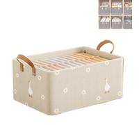 Generico Cation Multi-Functional Folding Wardrobe, Foldable Wardrobe Storage Box, Ultra Space Clothes Drawer Organizer Closet with Handle, Cloth Steel Frame Storage Box for Bedding and Toys (F,1PCS)