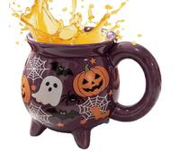 Generico Cauldron Mug | 360ml Halloween Decor Ceramic Water Tea Drink Cup