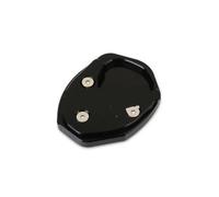 Generico Cavalletto da Parcheggio Moto Cavalletto Laterale Allargare Gli Accessori Supporto Piastra di Estensione per Daytona 660 2024(Black-No Logo)