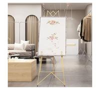 Generico Cavalletto For Insegne, Espositore Regolabile Indipendente In Metallo Resistente, For Dipinti, Opere D'arte E Display Commerciali(42x120cm)