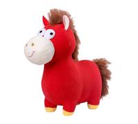 Genérico Cavallo di peluche, animale domestico cinese del Capodanno e bambola, animale di peluche del cavallo per l'anno 2026, per casa, ufficio, divano, camera da , bambini, adulti e regali