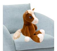 Generico Cavallo di peluche oroscopo cinese 2026, materiale da abbracciare, 28 cm, peluche, bambola mascotte cavallo, adorabile, per decorazioni di Capodanno 2026, regali e souvenir di viaggio