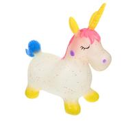 Generico Cavallo di Salto Giocattolo Gonfiabile Giocattolo da Equitazione per Giocattolo a Dondolo per Cavallo Cavalcabile per Cavallo Che Rimbalza Plastica