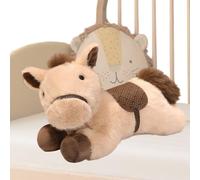 Generico Cavallo Peluche,Figurine Collezionabili Morbide da 30 cm - Animali di Peluche a Forma di Cavallo,per Adulti Bambini Collezionisti Gioco Simbolico Regalo Compleanno Capodanno