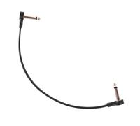 Generico Cavi Patch per Chitarra | Cavo da 15 cm per Pedaliera Chitarra | Cavo Effetti Angolato da 6,3 mm per Lezione Scuola Palco | Regolazione Strumento