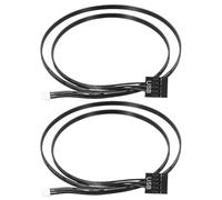Generico Cavi PC RGB | Striscia Conversione Lampada 3 e 4 Pin | Connettore LED Esteso per PC Monitor Luci Ventola Barche
