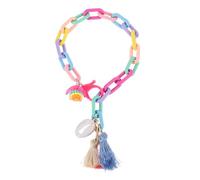 Generico Cavigliera a Catena Decori Di Cavigliere Braccialetto Da Spiaggia Braccialetti Per Le Donne Catene Alla Caviglia Catene Del Piede Di Gioielli Cavigliere Estive Acrilico