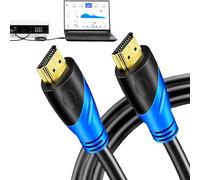 Generico Cavo 4K - Adattatore TV | Cavo di Collegamento 4K HD ad Alta Velocità per Desktop, PC Portatili, Console di Gioco e Proiettori