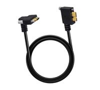 Generico Cavo Collegamento per Controllo, Micro3.0male Left | Da tipo C a USB Gen 1 B, hardware del pannello a vite, struttura a doppia schermatura